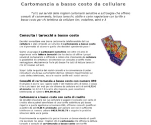 sito cartomanziaabassocostodacellulare.com